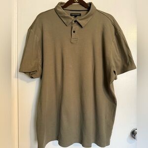 Banana Republic Men's Khaki Polo Shirt